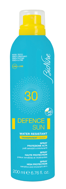 DEFENCE SUN 30 SPRAY TRANSPARENT TOUCH 200 ML - Farmacia Mastrangelo 