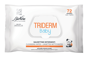 TRIDERM BABY SALVIETTINE DETERGENTI 72 PEZZI - Farmacia Mastrangelo 