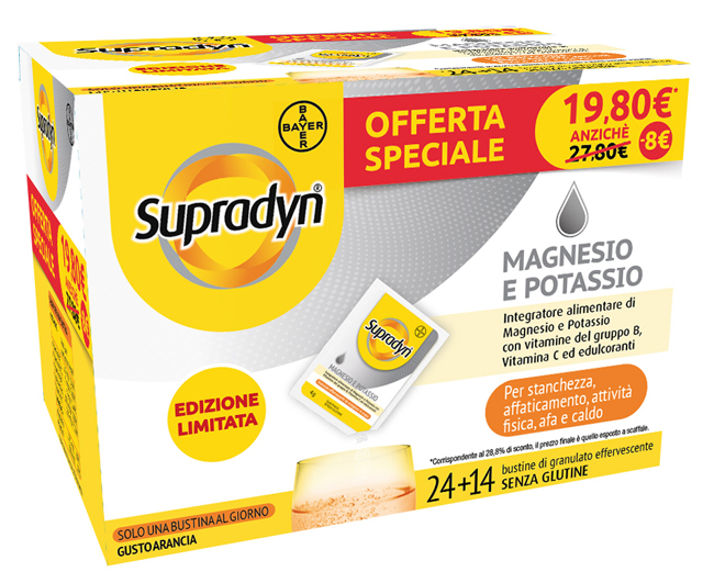 SUPRADYN MAGNESIO E POTASSIO LIMITED EDITION 14 + 24 BUSTINE - Farmacia Mastrangelo 