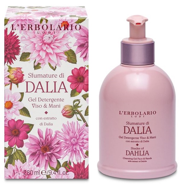 SFUMATURE DI DALIA GEL DETERGENTE VISO & MANI 280 ML - Farmacia Mastrangelo 