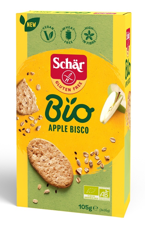 SCHAR BIO APPLE BISCO 105 G - Farmacia Mastrangelo 