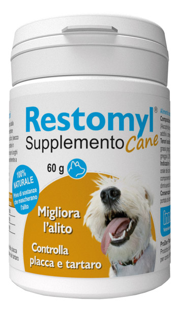 RESTOMYL SUPPLEMENTO CANE FLACONCINO 60 G - Farmacia Mastrangelo 