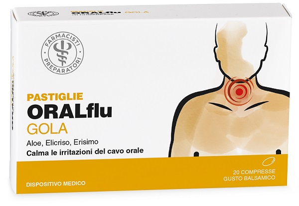 LFP ORALFLU GOLA 20 COMPRESSE - Farmacia Mastrangelo 