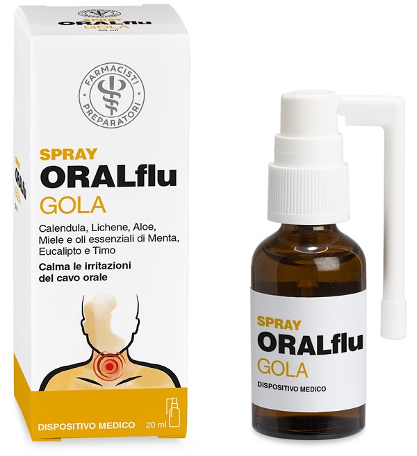 LFP ORALFLU GOLA SPRAY 20 ML - Farmacia Mastrangelo 