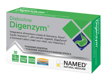 DISBIOLINE DIGENZYM AB 30 COMPRESSE - Farmacia Mastrangelo 