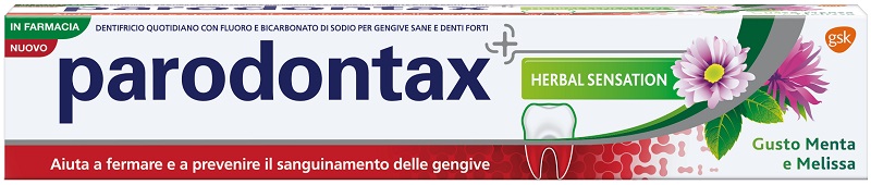 DENTIFRICIO PARODONTAX HERBAL SENSATION 75 ML - Farmacia Mastrangelo 