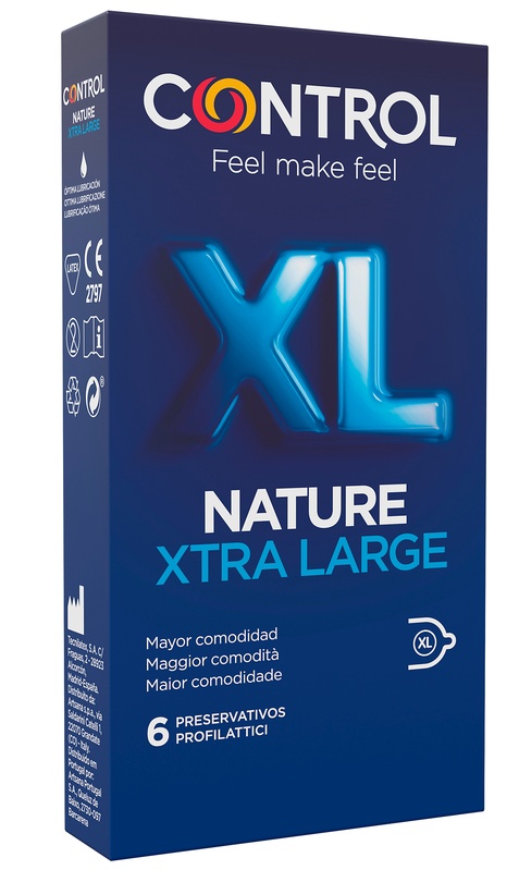 PROFILATTICO CONTROL NATURE 2,0 XL 6 PEZZI - Farmacia Mastrangelo 