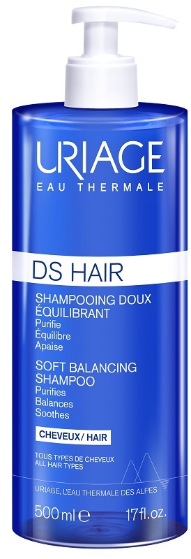 URIAGE DS HAIR SHAMPOO DELICATO RIEQUILIBRANTE 500 ML - Farmacia Mastrangelo 