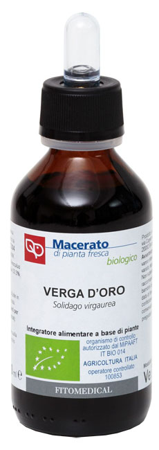 VERGA D'ORO TINTURA MADRE 100 ML BIO - Farmacia Mastrangelo 
