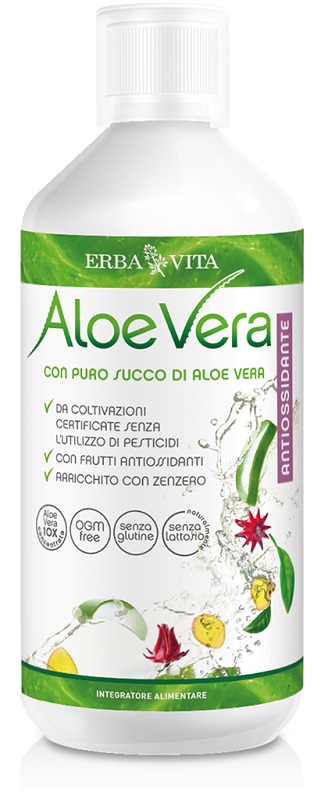 ALOE VERA PURO SUCCO ANTIOSSIDANTE 1 LITRO - Farmacia Mastrangelo 