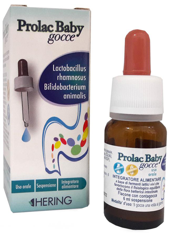 PROLAC BABY FERMENTI LATTICI GOCCE 6 ML - Farmacia Mastrangelo 
