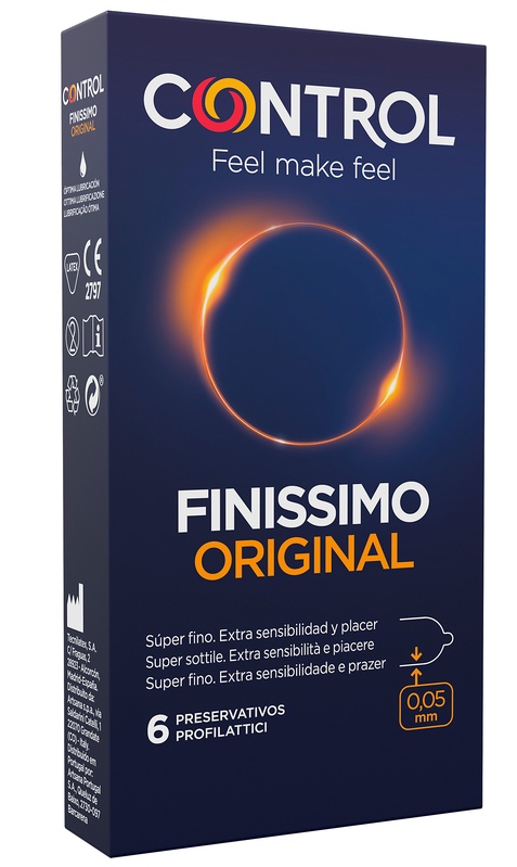 CONTROL FINISSIMO ORIGINAL 6 PEZZI - Farmacia Mastrangelo 