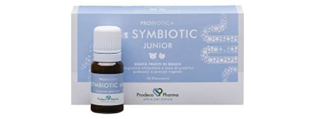PROBIOTIC+ GSE SYMBYOTIC JUNIOR FRUTTI DI BOSCO 10 FLACONCINI - Farmacia Mastrangelo 