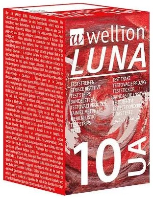 WELLION STRISCE PER LA DETERMINAZIONE DELL'ACIDO URICO 10 PEZZI - Farmacia Mastrangelo 