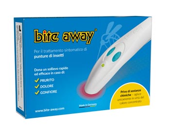 BITE AWAY DISPOSITIVO ELETTRONICO PER IL TRATTAMENTO DELLE PUNTURE DI INSETTI - Farmacia Mastrangelo 