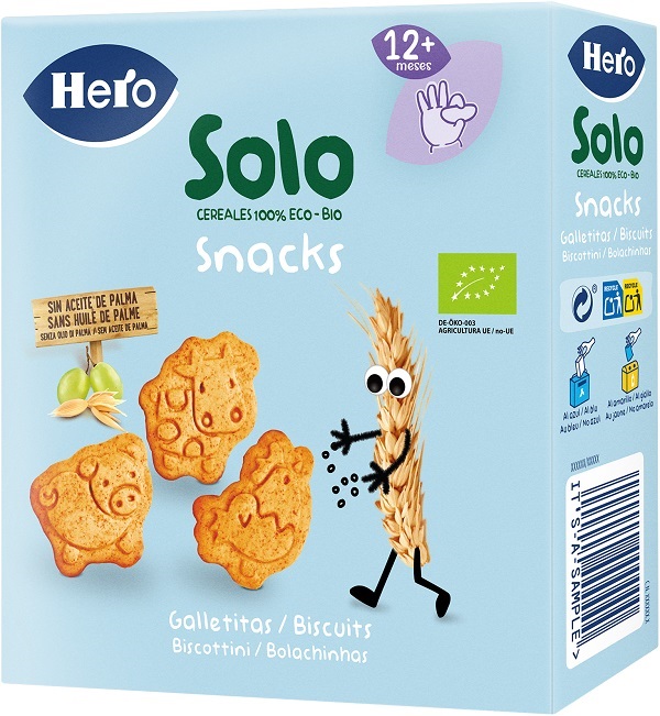 HERO SOLO BISCOTTI ANIMAL BIO 100 G - Farmacia Mastrangelo 