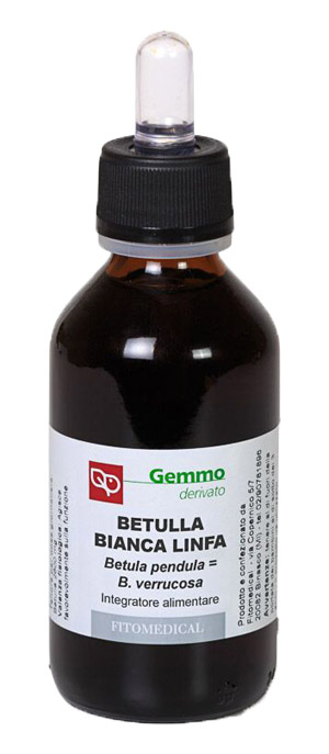 BETULLA BIANCA LINFA MACERATO GLICERICO 100 ML BIO - Farmacia Mastrangelo 