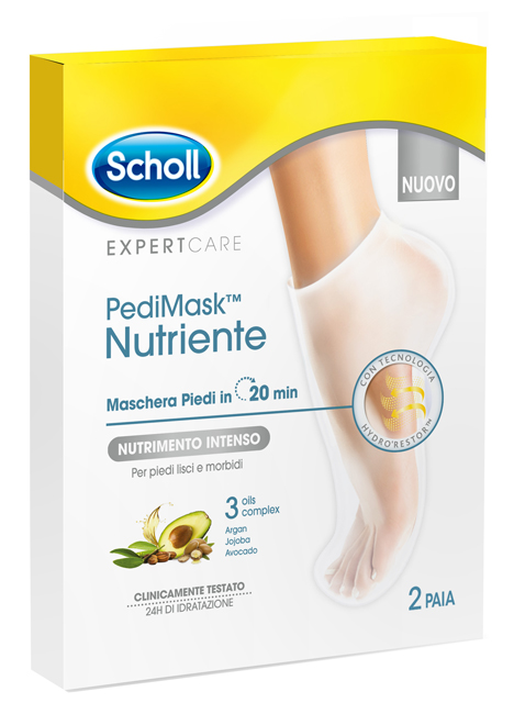 SCHOLL EXPERTCARE PEDIMASK NUTRIENTE 3 OILS COMPLEX - Farmacia Mastrangelo 
