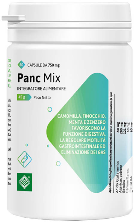 PANC MIX 60 CAPSULE DA 750 MG - Farmacia Mastrangelo 