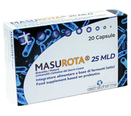 MASUROTA 25MLD 20 CAPSULE - Farmacia Mastrangelo 