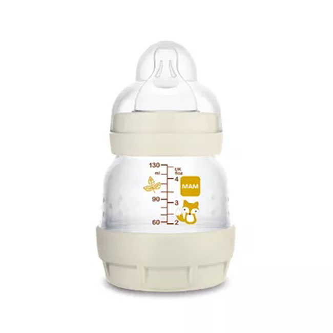 MAM BIBERON EASY START 130 ML 0+ TETTARELLA 0 NEUTRO - Farmacia Mastrangelo 