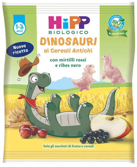 HIPP BIO DINOSAURI CEREALI ANTICHI 30 G - Farmacia Mastrangelo 