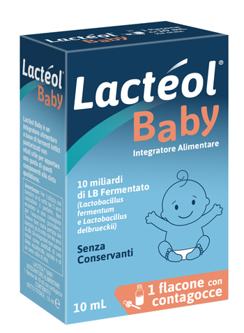 LACTEOL BABY FLACONE CON CONTAGOCCE 10 ML - Farmacia Mastrangelo 