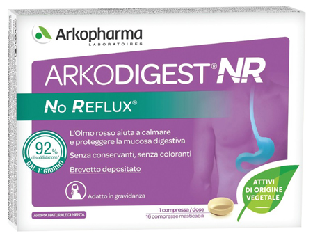 ARKODIGEST NOREFLUX 16 COMPRESSE - Farmacia Mastrangelo 