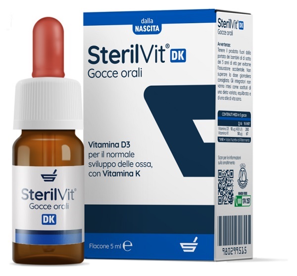 STERILVIT DK GOCCE 5 ML - Farmacia Mastrangelo 