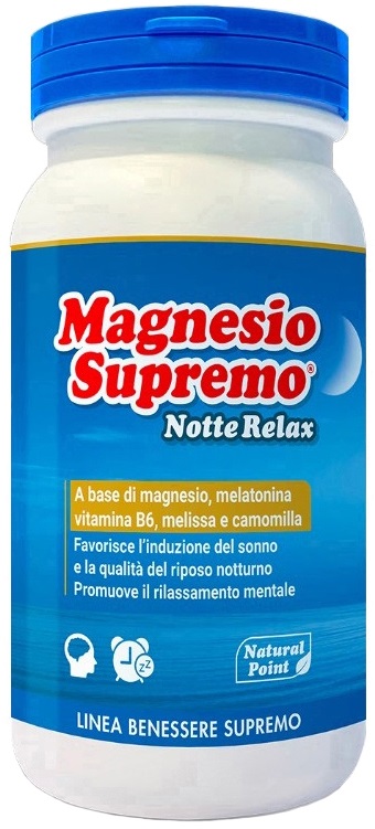 MAGNESIO SUPREMO NOTTE RELAX 150 G - Farmacia Mastrangelo 