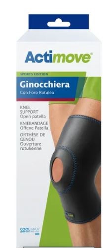ACTIMOVE SPORTS EDITION GINOCCHIERA CON FORO ROTULEO M - Farmacia Mastrangelo 