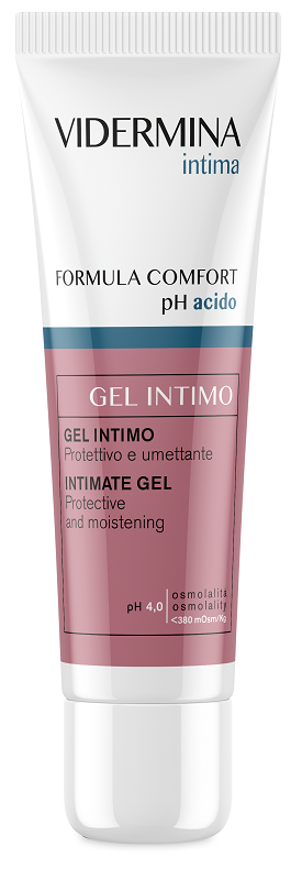 VIDERMINA INTIMA FORMULA COMFORT PH ACIDO GEL INTIMO PROTETTIVO E UMETTANTE NUOVA FORMULA 30 ML - Farmacia Mastrangelo 