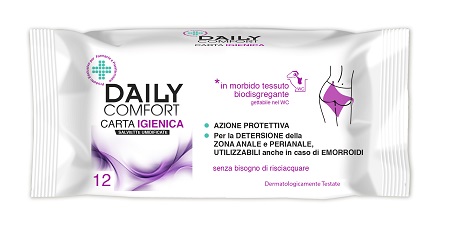 DAILY COMFORT CARTA IGIENICA 12 PEZZI - Farmacia Mastrangelo 