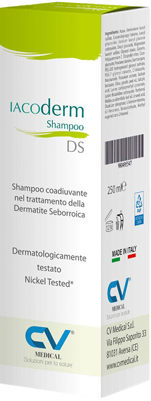 IACODERM SHAMPOO DS 250 ML - Farmacia Mastrangelo 