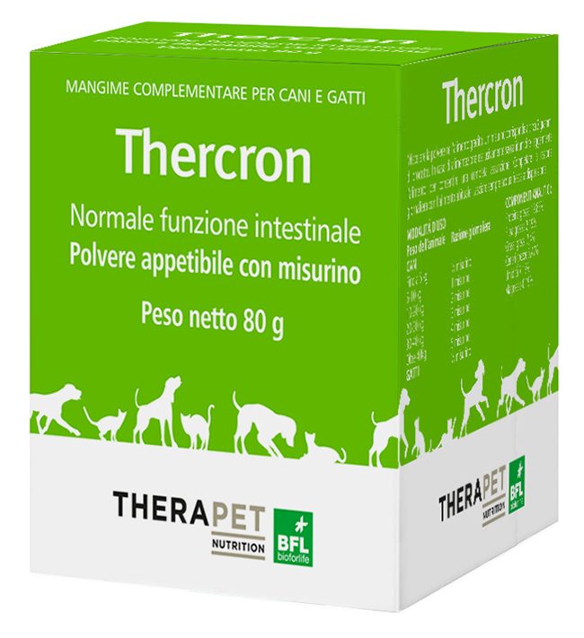 THERCRON CANE GATTO POLVERE 80 G - Farmacia Mastrangelo 