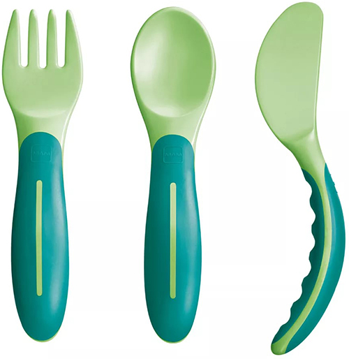 MAM BABYS CUTLERY 6+ NEUTRO - Farmacia Mastrangelo 