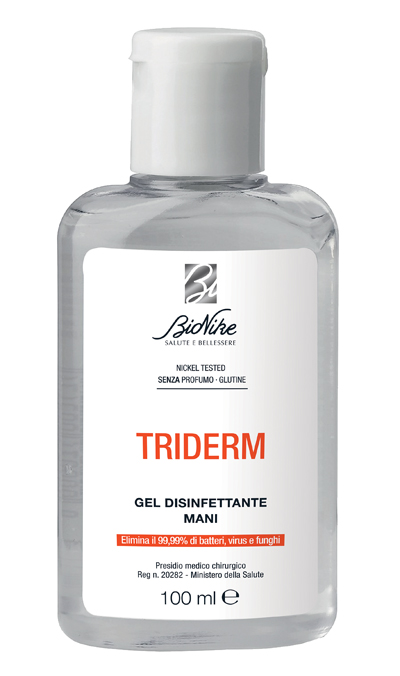 TRIDERM GEL DISINFETTANTE MANI 100 ML - Farmacia Mastrangelo 