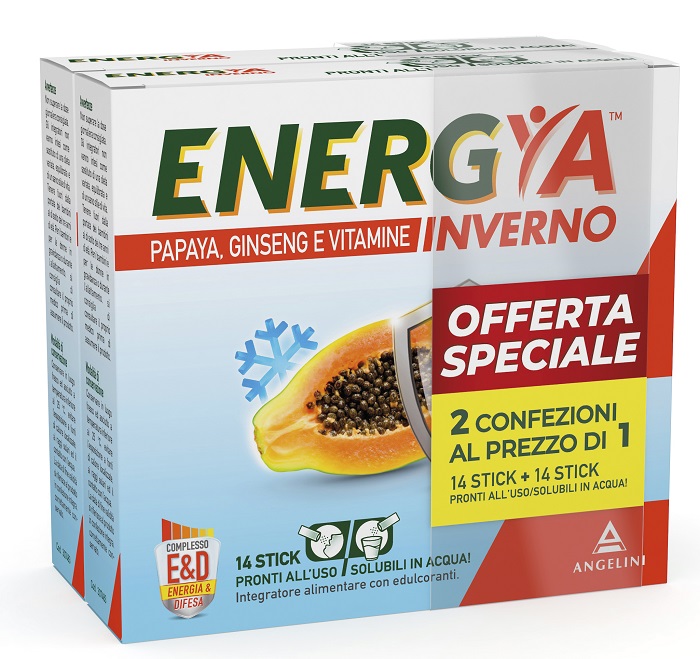 ENERGYA INVERNO BIPACK 14+14 STICK - Farmacia Mastrangelo 