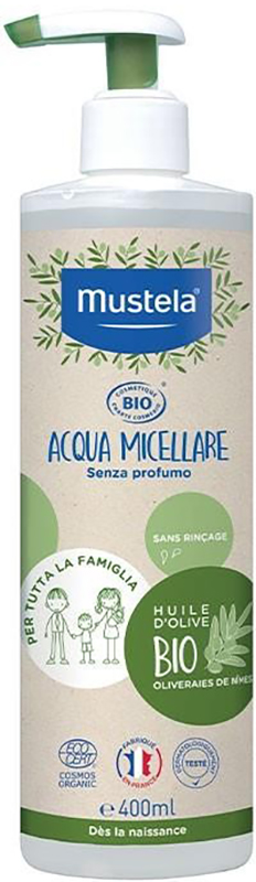 MUSTELA ACQUA MICELLARE BIO 400 ML - Farmacia Mastrangelo 