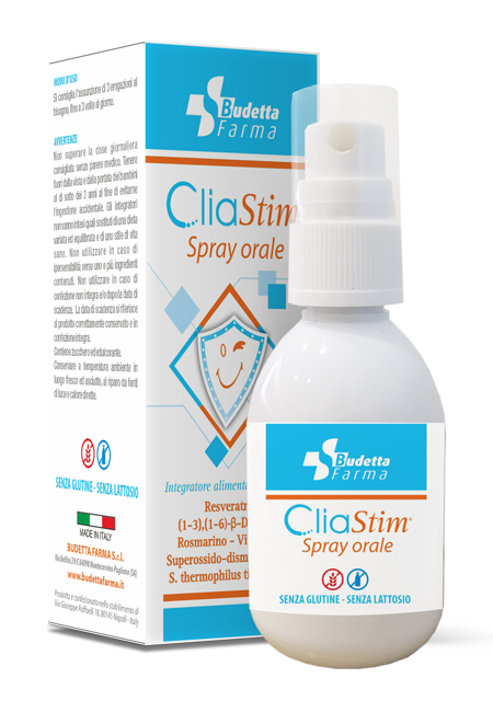 CLIASTIM SPRAY ORALE 20 ML - Farmacia Mastrangelo 