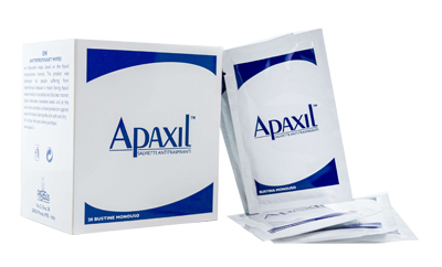 APAXIL SALVIETTE ANTITRASPIRANTI 20 BUSTINE - Farmacia Mastrangelo 