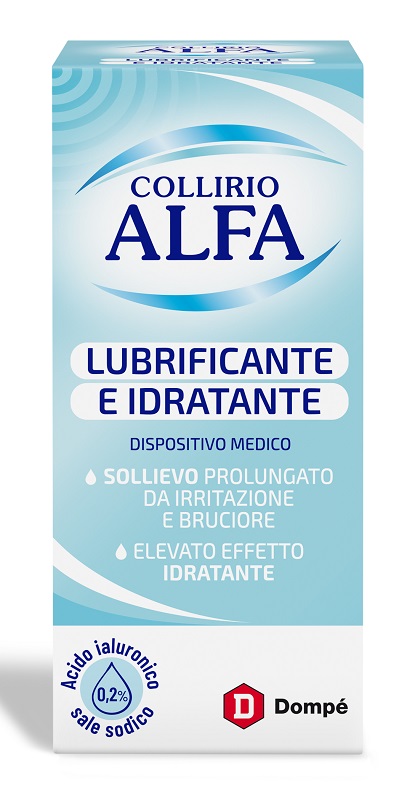 COLLIRIO ALFA LUBRIFICANTE/IDRATANTE 10 ML - Farmacia Mastrangelo 