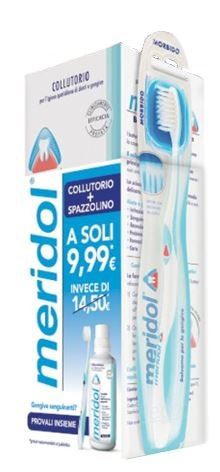 SPECIAL PACK MERIDOL COLLUTORIO 400 ML + SPAZZOLINO MORBIDO - Farmacia Mastrangelo 
