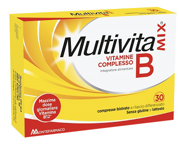 MULTIVITAMIX VIT COMPLESSO B 30 COMPRESSE BISTRATO - Farmacia Mastrangelo 