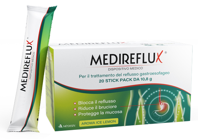 MEDIREFLUX 20 STICK DM - Farmacia Mastrangelo 