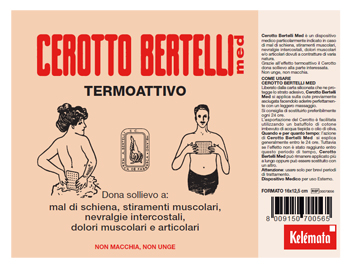 BERTELLI CEROTTO MED MEDIO 16 X 12,5 CM - Farmacia Mastrangelo 