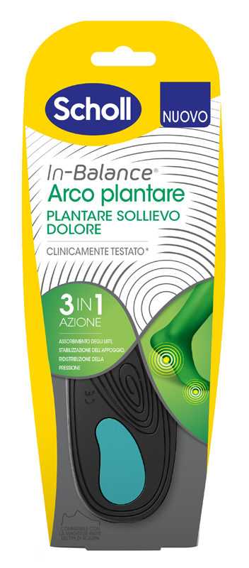 SCHOLL PLANTARE ARCO M 2 PEZZI - Farmacia Mastrangelo 
