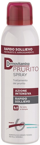 DERMOVITAMINA PRURITO SPRAY AZIONE INTENSIVA RAPIDO SOLLIEVO 100 ML - Farmacia Mastrangelo 
