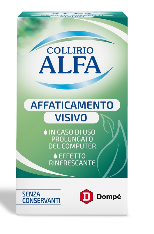 COLLIRIO ALFA AFFATICAMENTO VISIVO 10 ML - Farmacia Mastrangelo 