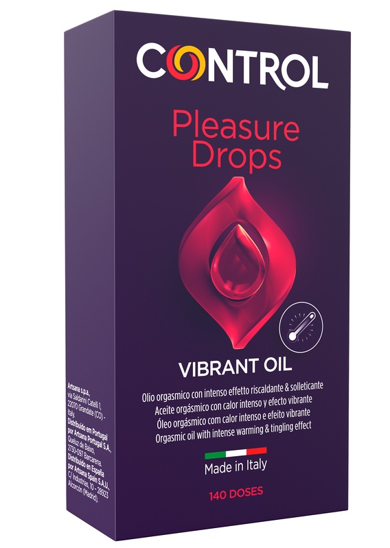 CONTROL VIBRANT OIL PLEASURE DROPS - Farmacia Mastrangelo 